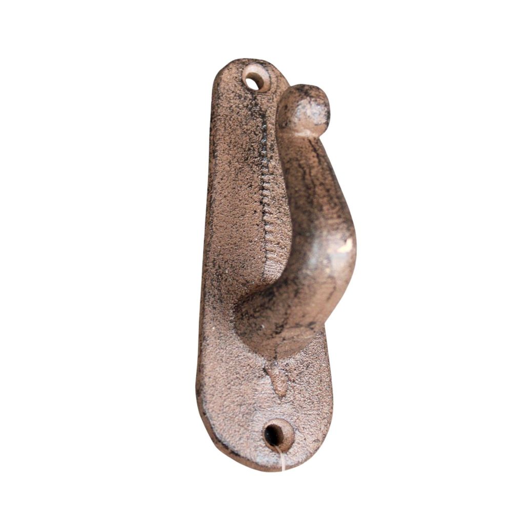 Wandhaken Gusseisen antikbraun Landhausstil