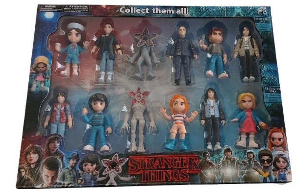 Stranger Things - sada 12 kusů figurek. Obrázek produktu 