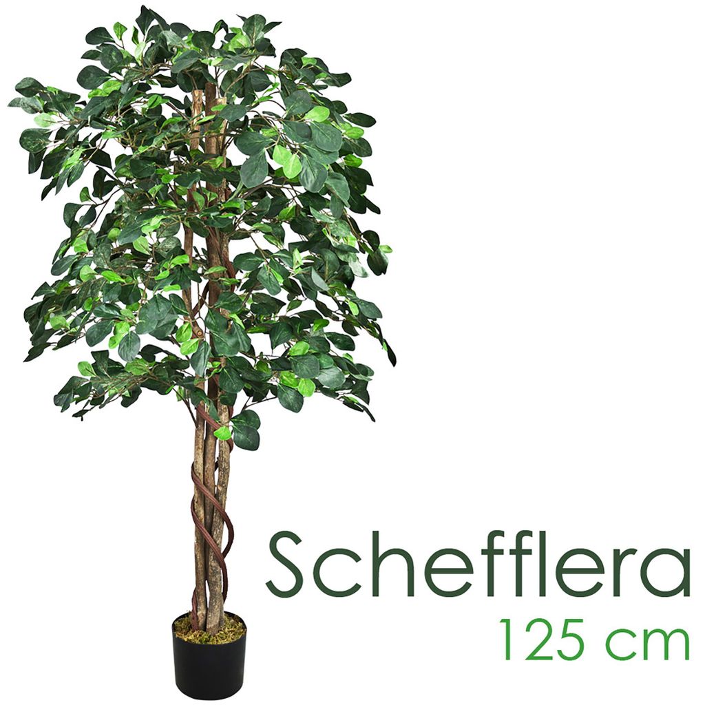 Pianta Albero Artificiale Plastica 125m Bosco Naturale Immagine del prodotto 