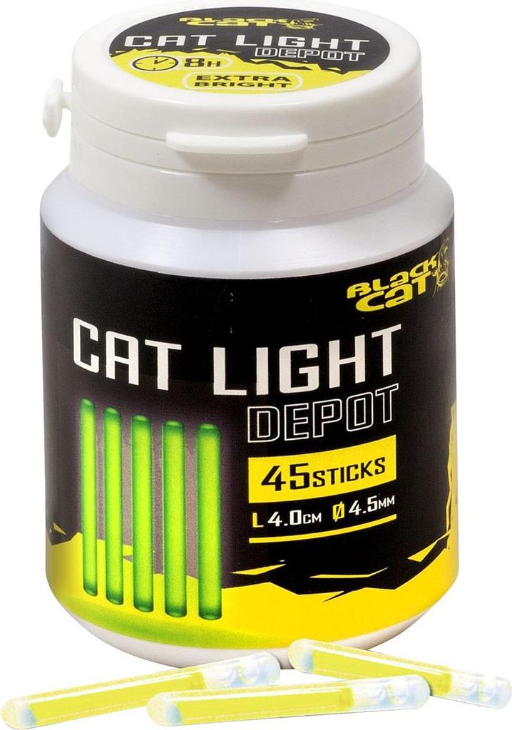 Black Cat Cat Light Depot 40mm - 45 Knicklichter Produktbild 