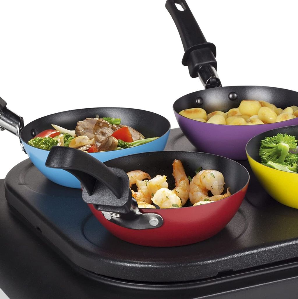 Tristar Wok Set 1000 W Schwarz Produktbild 15