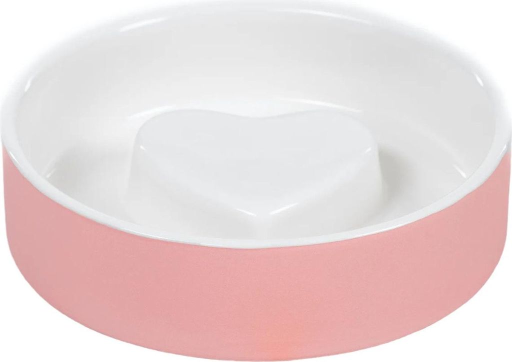 PAIKKA Anti-Schlingnapf "Slow Feed Bowl" pink, Größe: XS
