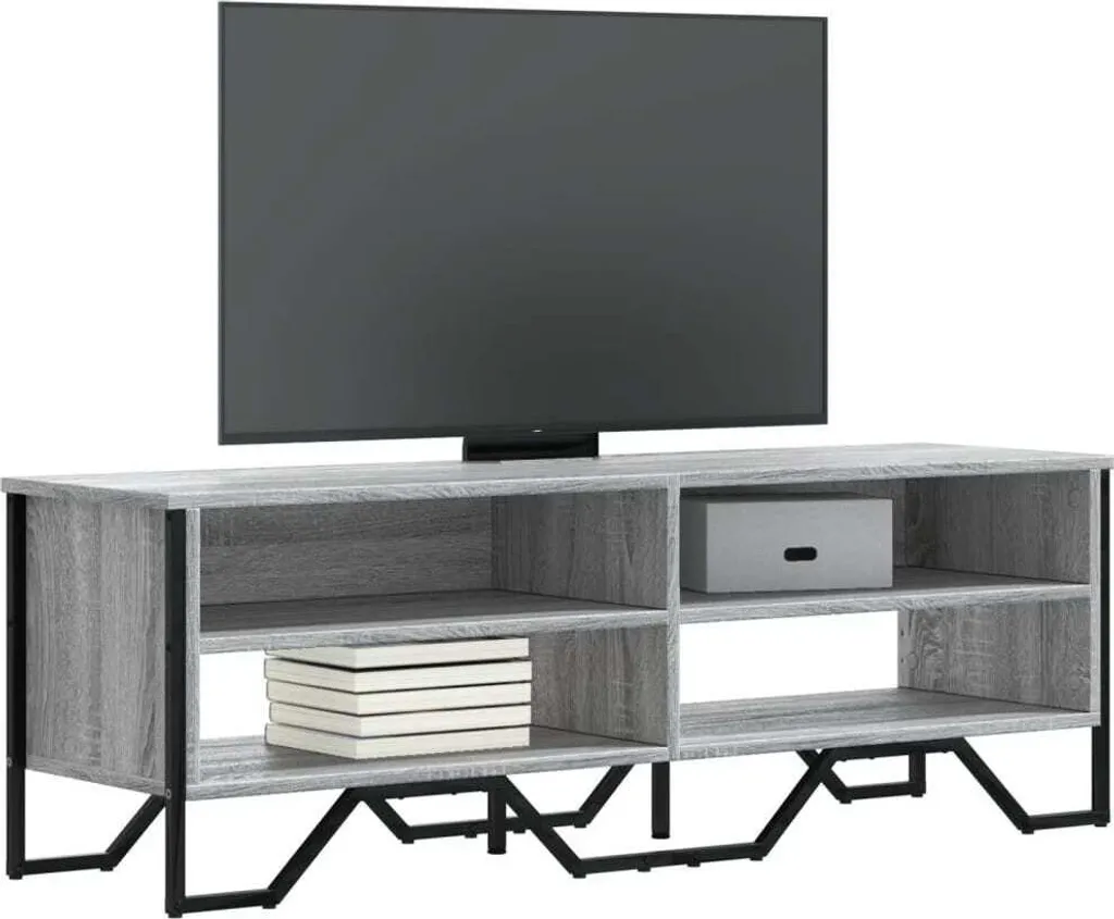 Maison Exclusive Mobile TV Grigio Sonoma: Il Cuore del Tuo Soggiorno