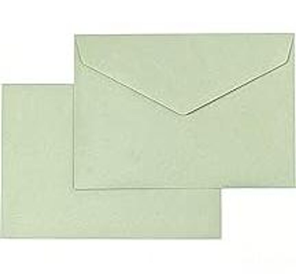 25/50/100x Briefumschlag Mint-Grün DIN C6 Recycling Fensterlos (25 Stk, Mint-Grün)