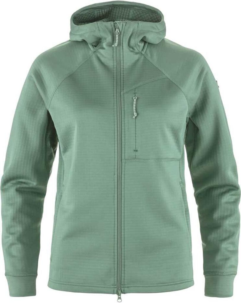 Fjällräven Abisko Grid Fleece Mit Durchgehendem Reißverschluss Grün M Frau Grün M