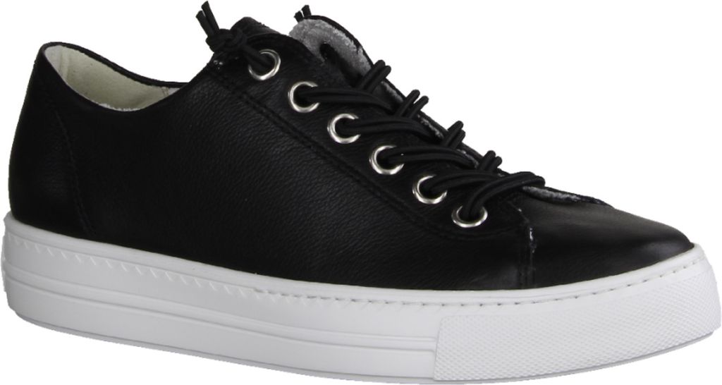 Paul Green 4081-263 Sneaker, Damen, Leder, Black, Relax Produktbild 