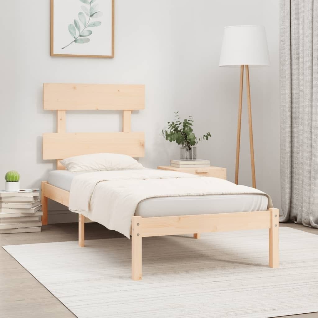Maison Exclusive - Massivholzbett 90x200 cm