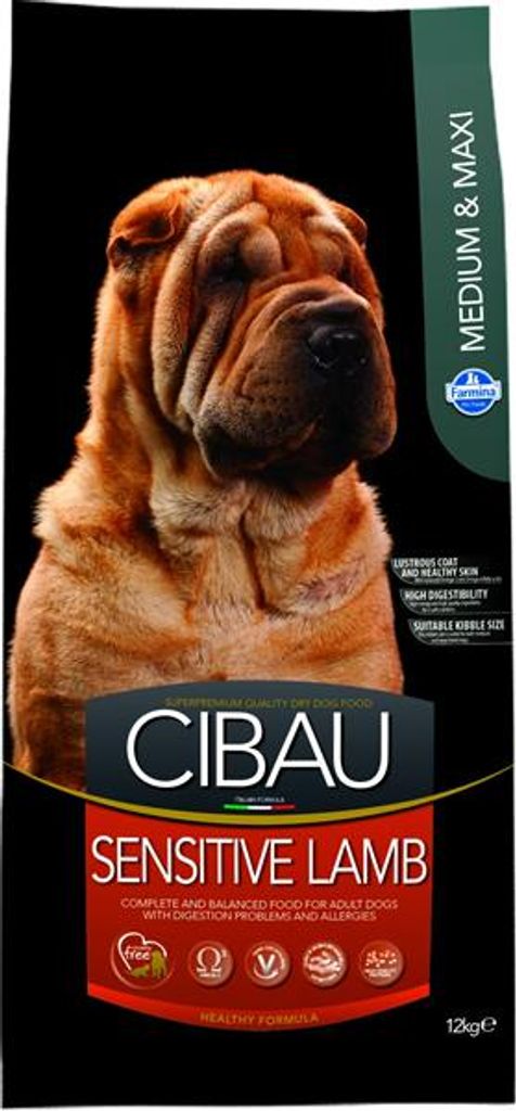 Cibau Adult Sensitive Lamb & Rice 12 kg Obrázok produktu 