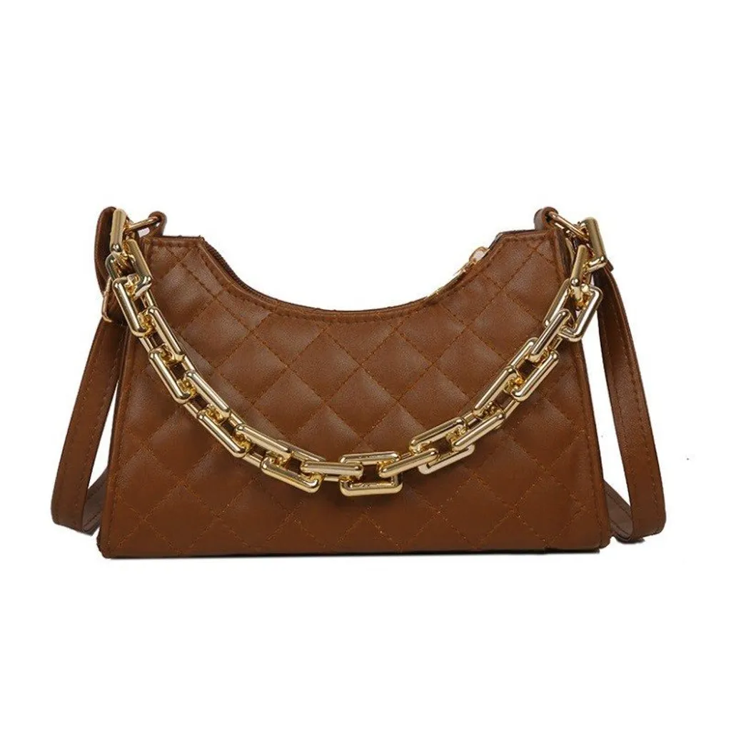 Petit sac bandoulière blanc pour femme T240BR, l'élégance du simili