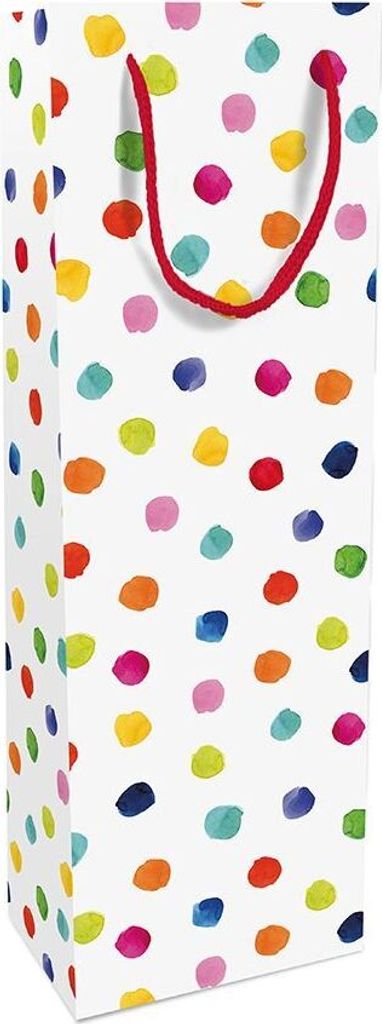 Braun & Company Geschenktragetasche Happy Dots 12 x 37 x 8 cm
