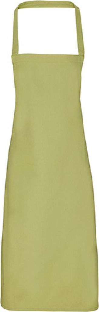 Premier Workwear PR102 | Baumwolle Apron (No Pocket) - 60 x 87 cm - Farbe: Lime (ca. Pantone 382) - Größe: 60 x 87 cm