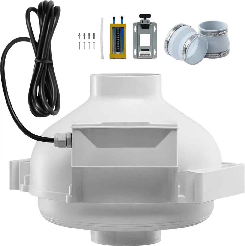 Extracteur radon pour vide sanitaire 190 CFM - Système de ventilation