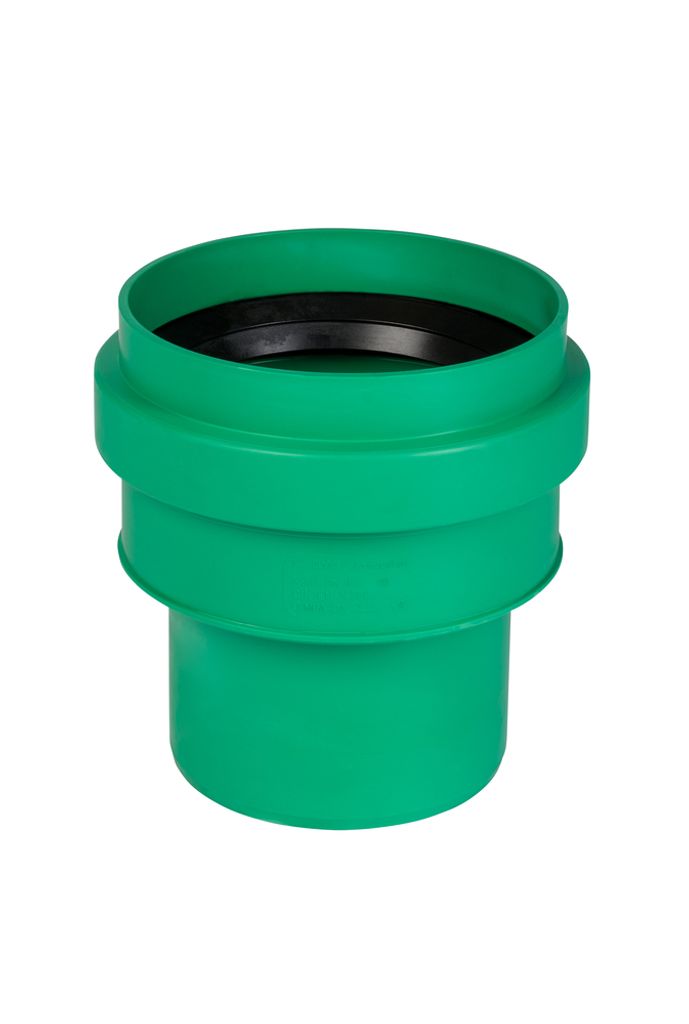 KG2000 KGUS Anschlusstück gegen Spitzeende DN/OD160 DIN EN 14758 KG Ostendorf Kunststoffe