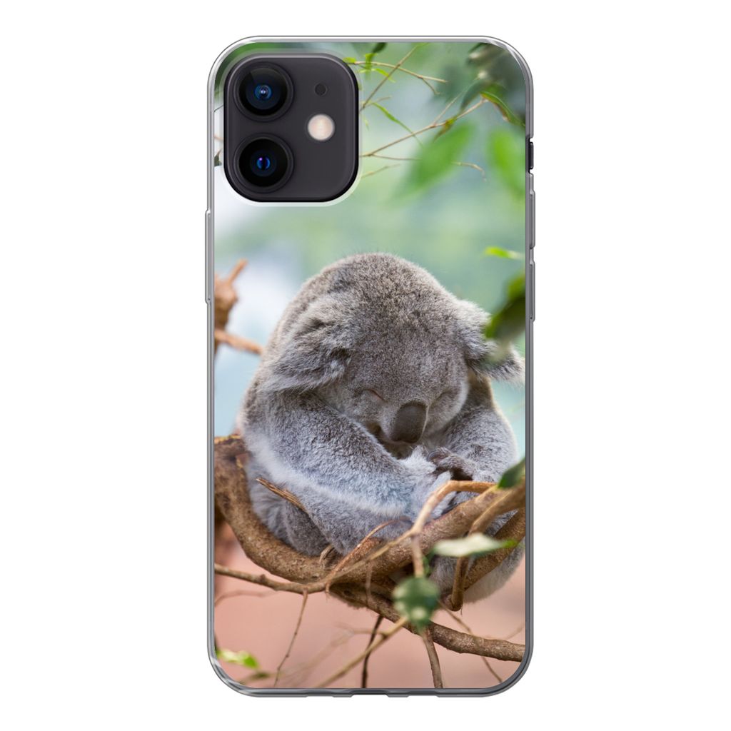 MuchoWow® Handyhülle Schutzhülle Hülle für iPhone 12 Koala Produktbild 
