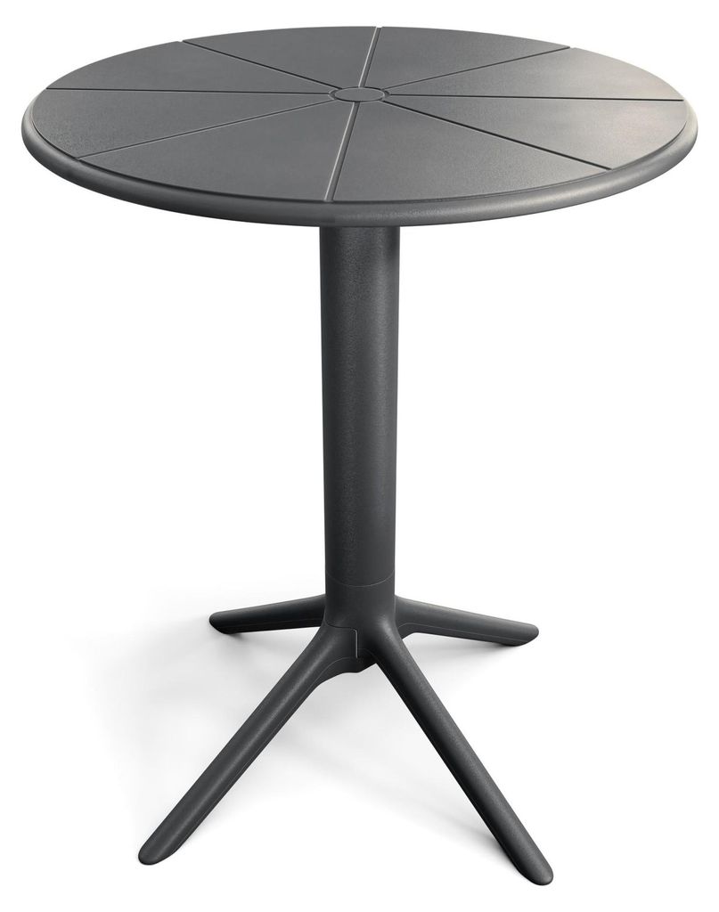 di volio Gartentisch DEGO - runder Outdoor Tisch für Balkon Produktbild 