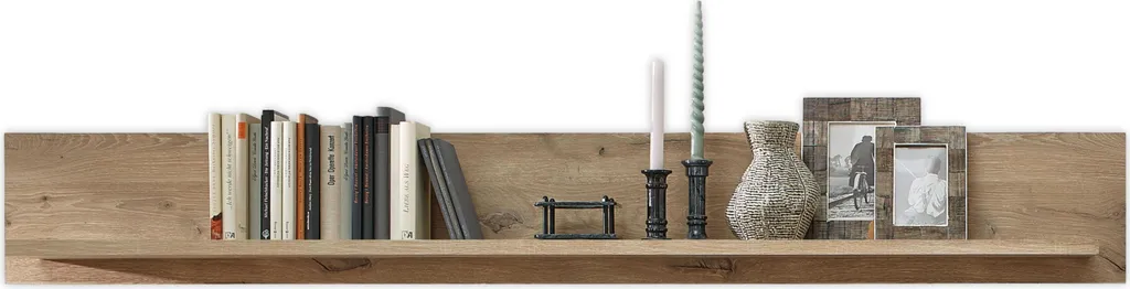 Tablette Murale Robuste Bellano Innostyle avec Finition Bois Noble