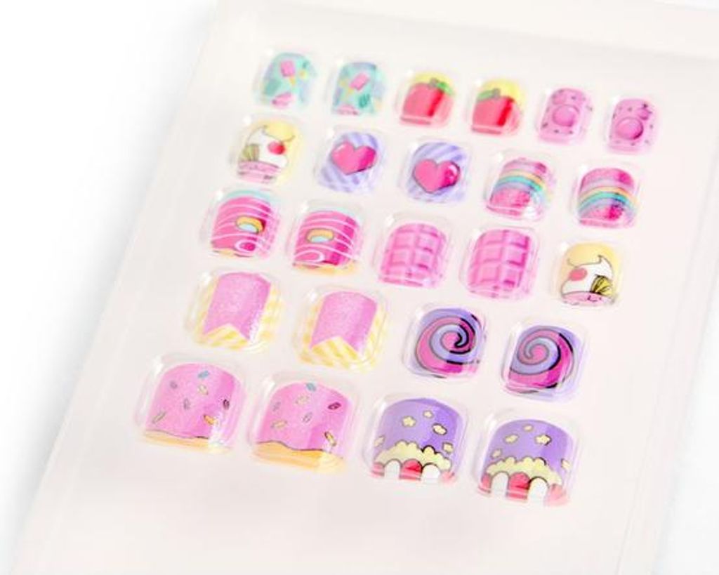Canenco Create it! Candy Künstliche Fingernägel, selbstklebend (12er-Thekendisplay, sortiert) 884814BV1