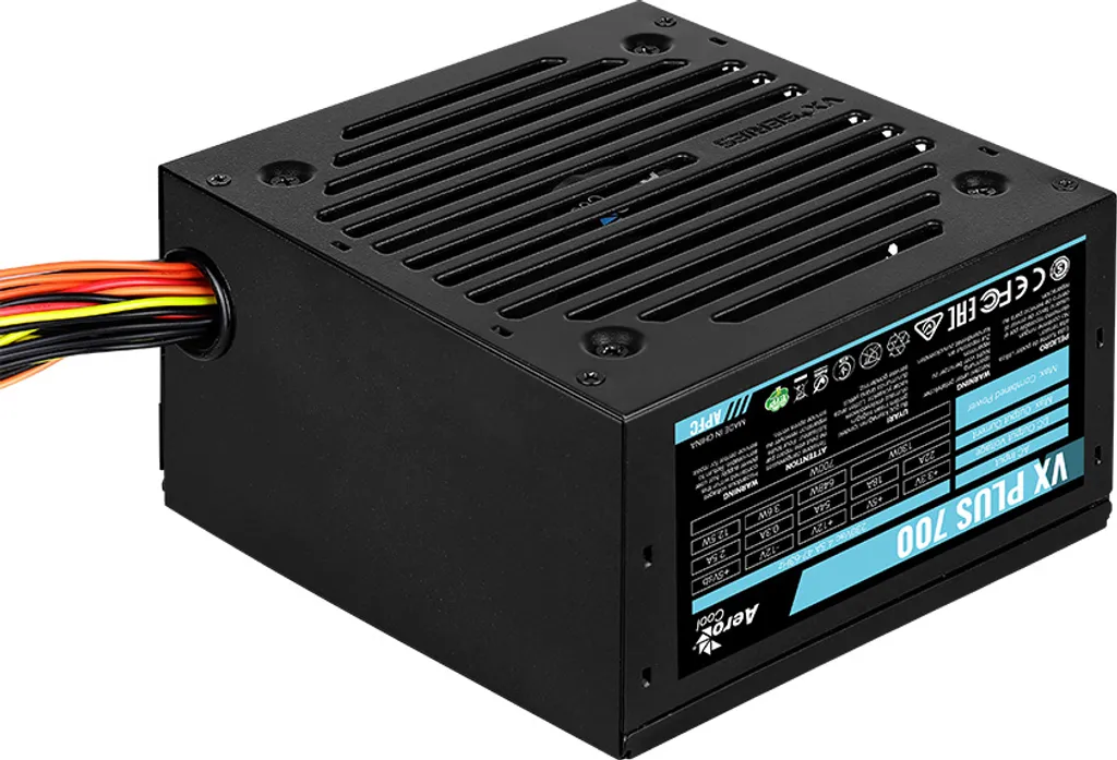Aerocool VX-700 Plus Alimentation 700W 80 Plus - Rail Unique 12V Stable PC - 3