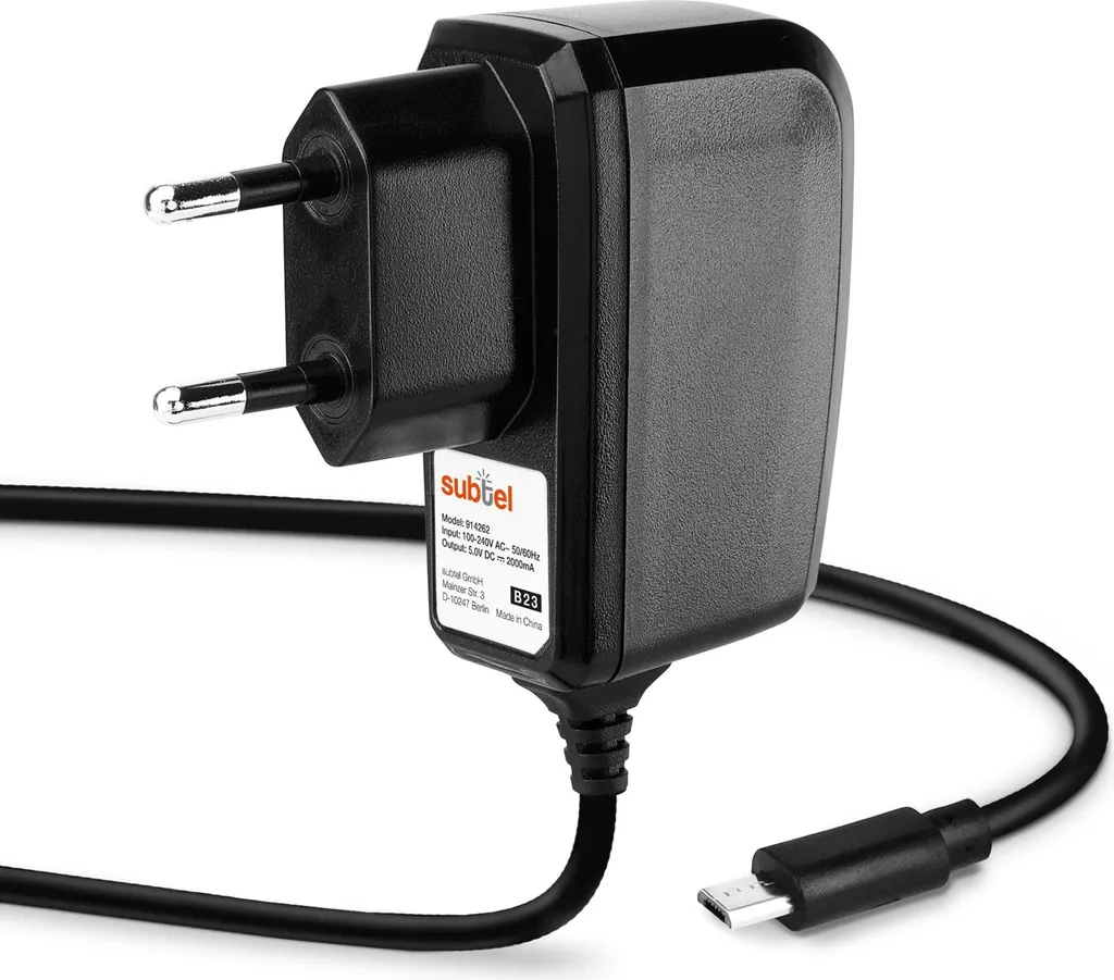 Caricabatterie subtel 5V 10W - Alimentatore Tablet PC con Protezione