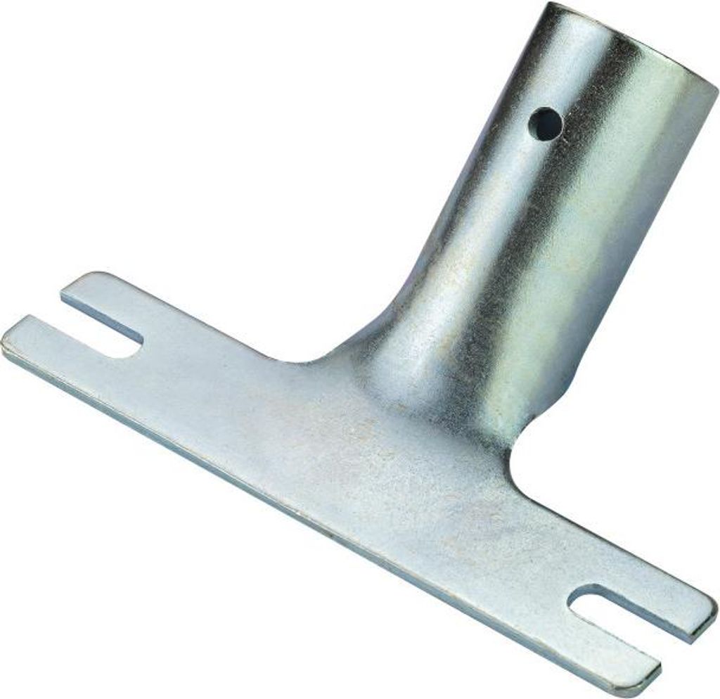 Metallstielhalter verzinkt 24mm