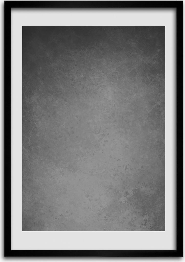 Bild - Bilderrahmen - Foto - 70 cm x 100 cm - MDF - Rahmen - Wandkunst - Konkreter Hintergrund