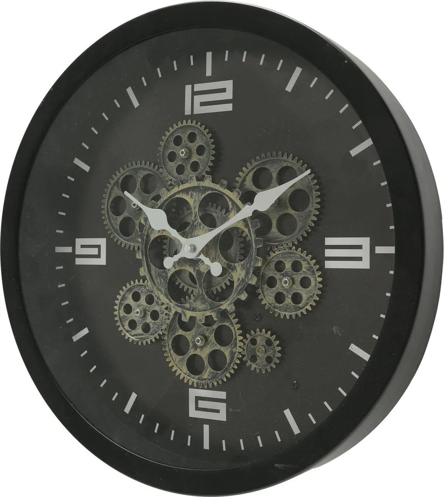 Grande horloge murale 38 cm BIGTIME - Finissez-en avec l'heure illisible
