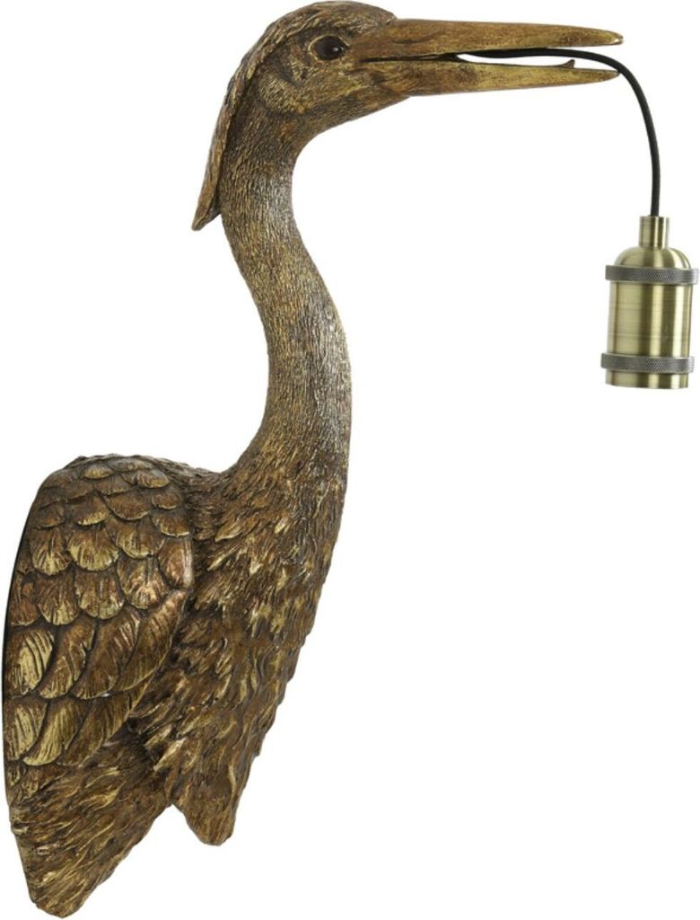 Light & Living - lampada da parete - Crane - bronzo - Immagine del prodotto 