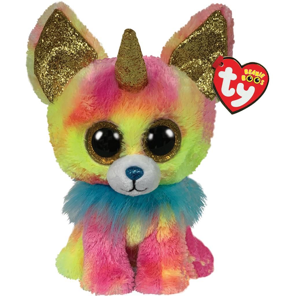 TY Beanie Boos Yips, Spielzeug-Hund, Mehrfarben, Seide, Produktbild 