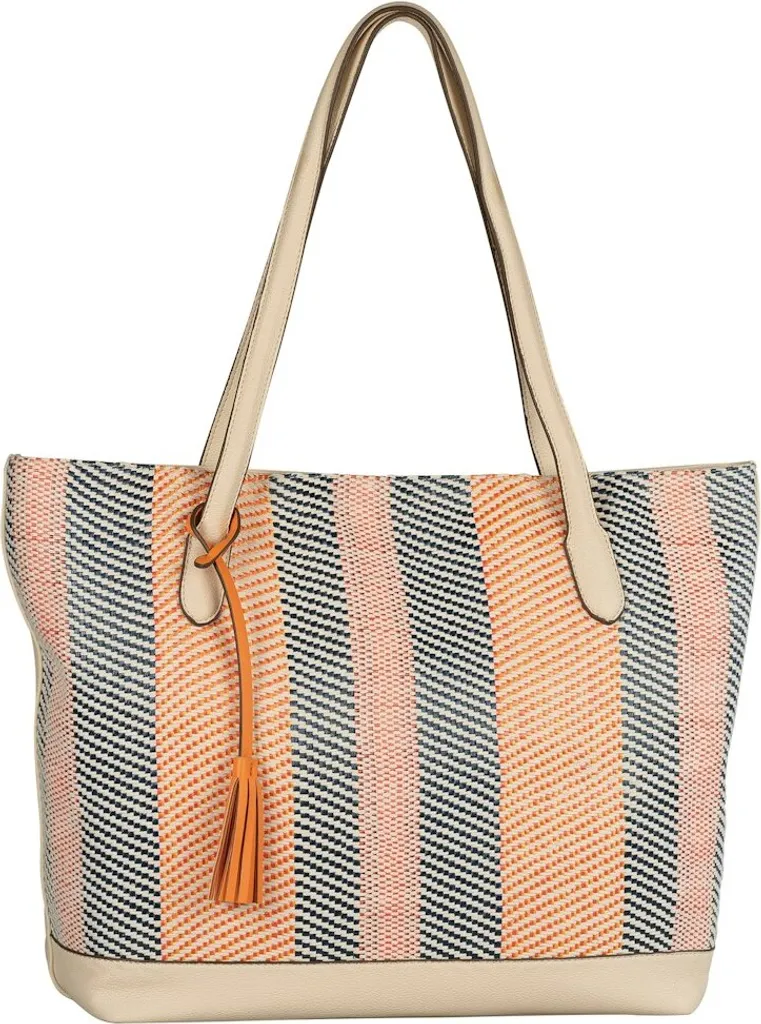 Sac Cabas Gabor Annett Stripes Multi - Design Rayé avec Grand Volume L