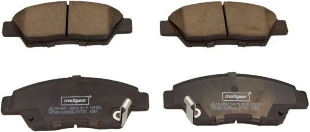 Plaquettes de frein avant pour Honda Jazz IV et V : sécurité garantie
