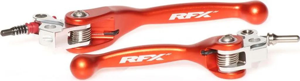 RFX Race Jeu de Leviers Flexibles Forgés Orange pour KTM SX 65 2004-2023