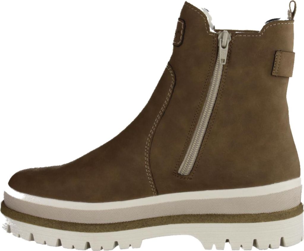 Weite Stiefeletten Damen Rieker Damen Stiefeletten Y6151 - Klassische Stiefeletten Mit Reißverschluss Rieker Stiefeletten Y6151 Kunstleder 4.4cm Absatz Wechselfußbett