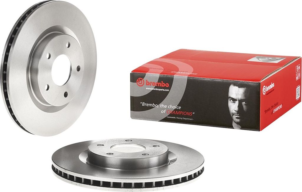 BREMBO Bremsscheibe Vorne für NISSAN Qashqai / Qashqai +2 I (J10, NJ10) 296mm 09.A716.20