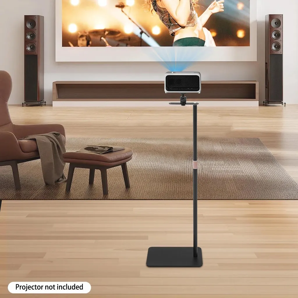 Supporto Videoproiettore Parete Telescopico 120cm per Sale Riunioni - 6