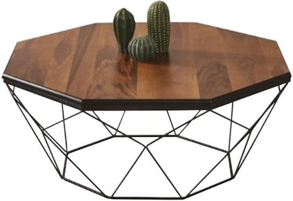 Couchtisch Kaffeetisch Beisteltisch Braun Wohnzimmer Design Tisch Holz