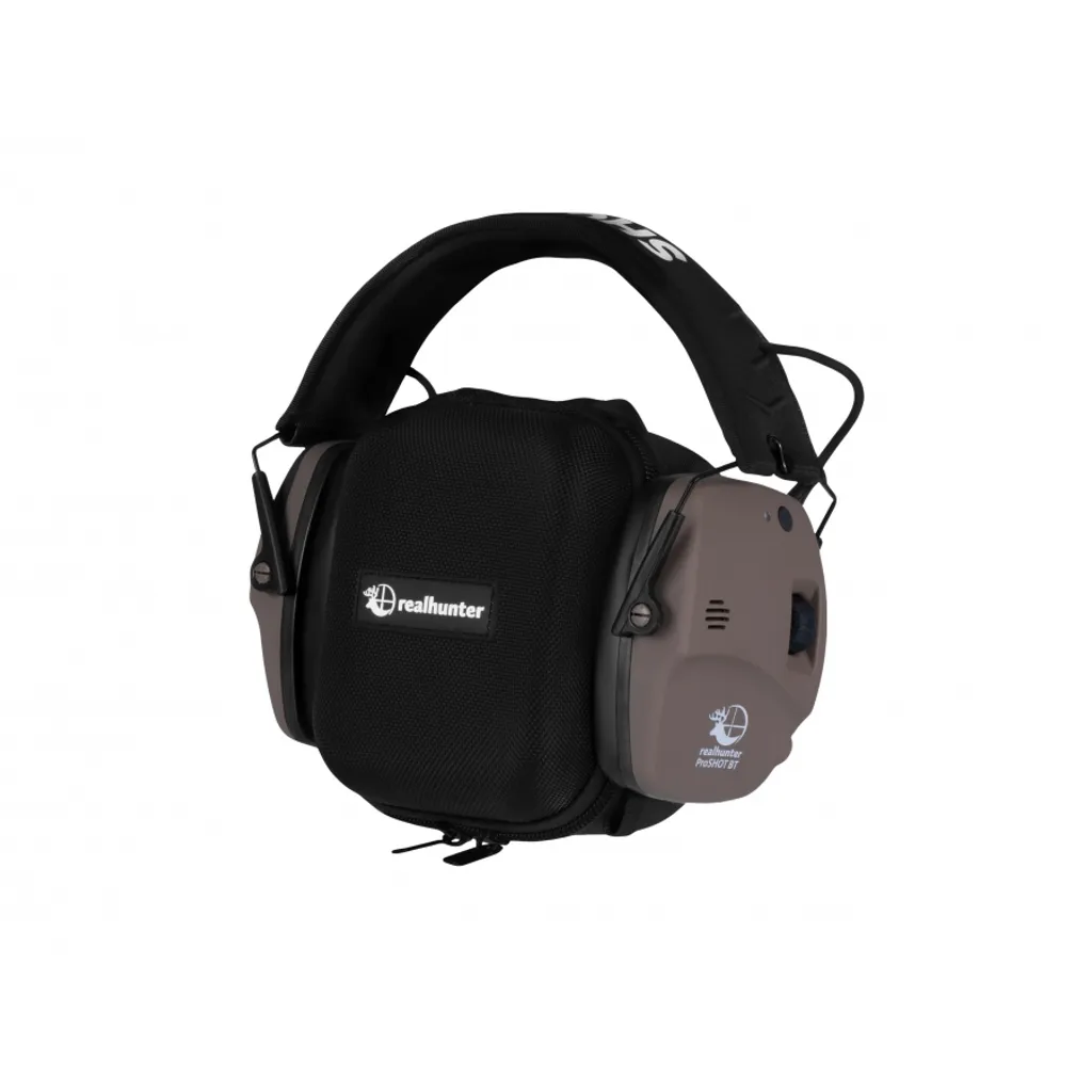 Casque de protection auditive RealHunter Active ProSHOT BT pour le tir - 3