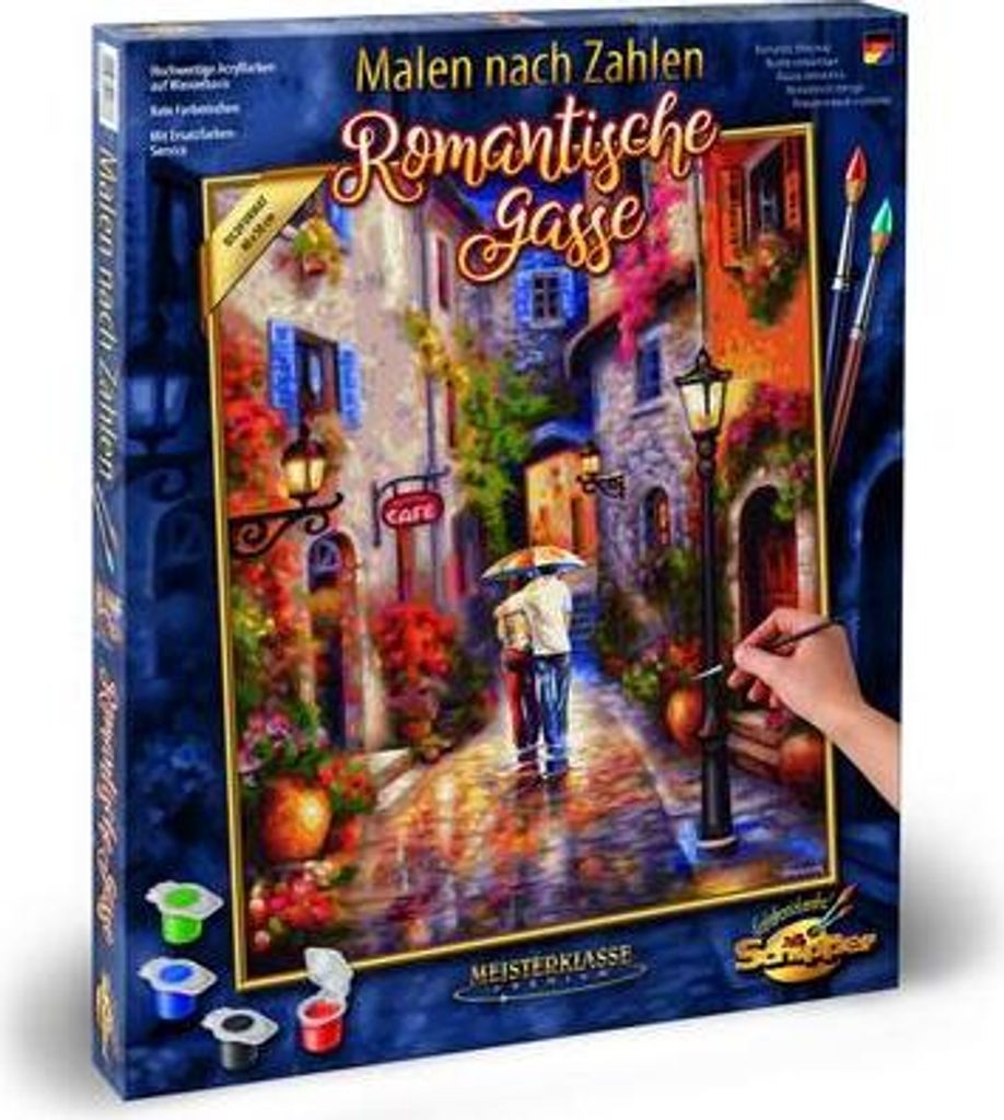 Schipper Malen nach Zahlen - Romantische Gasse