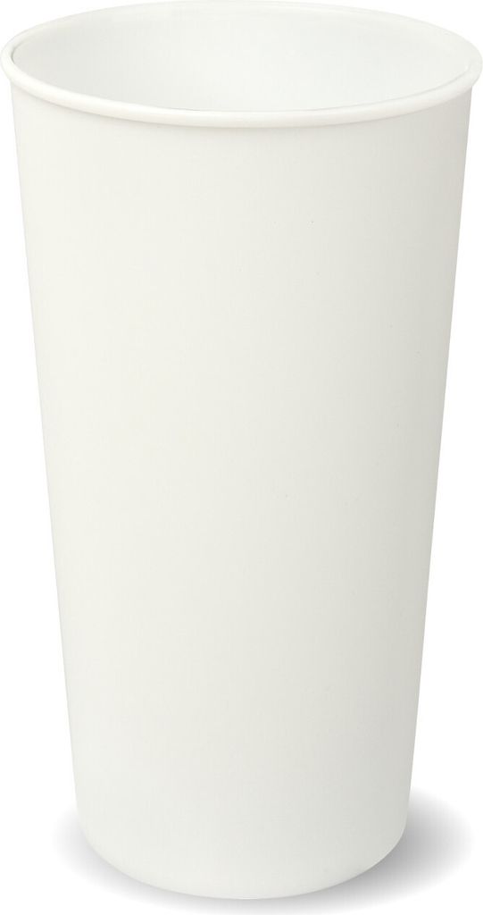 Schramm® Mehrweg Becher ca. 400ml matt weiß wählbar 10, 20, Produktbild 