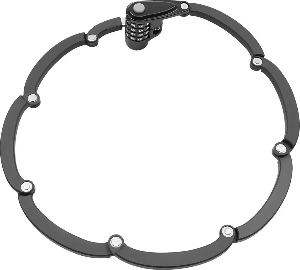 Lucchetto Pieghevole Bici con Combinazione a 4 Cifre | Antifurto E-Scooter
