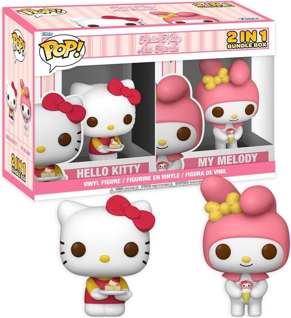 Funko POP! Hello Kitty Exclusive Box Hello Kitty & My Melody Assembled #92855