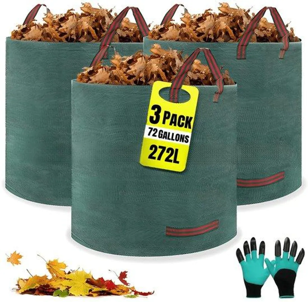 Sac de jardin robuste 272L autoportant : fini les sacs qui s'écroulent