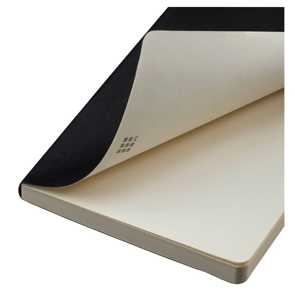 Carnet A4 Moleskine Noir pour Prise de Notes et Bullet Journal Créatif - 16