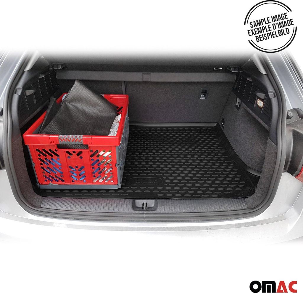 Set di tappetini in TPE e tappetini per il bagagliaio compatibile con Audi A6 C8 Avant 2018-2023 OMAC Premium