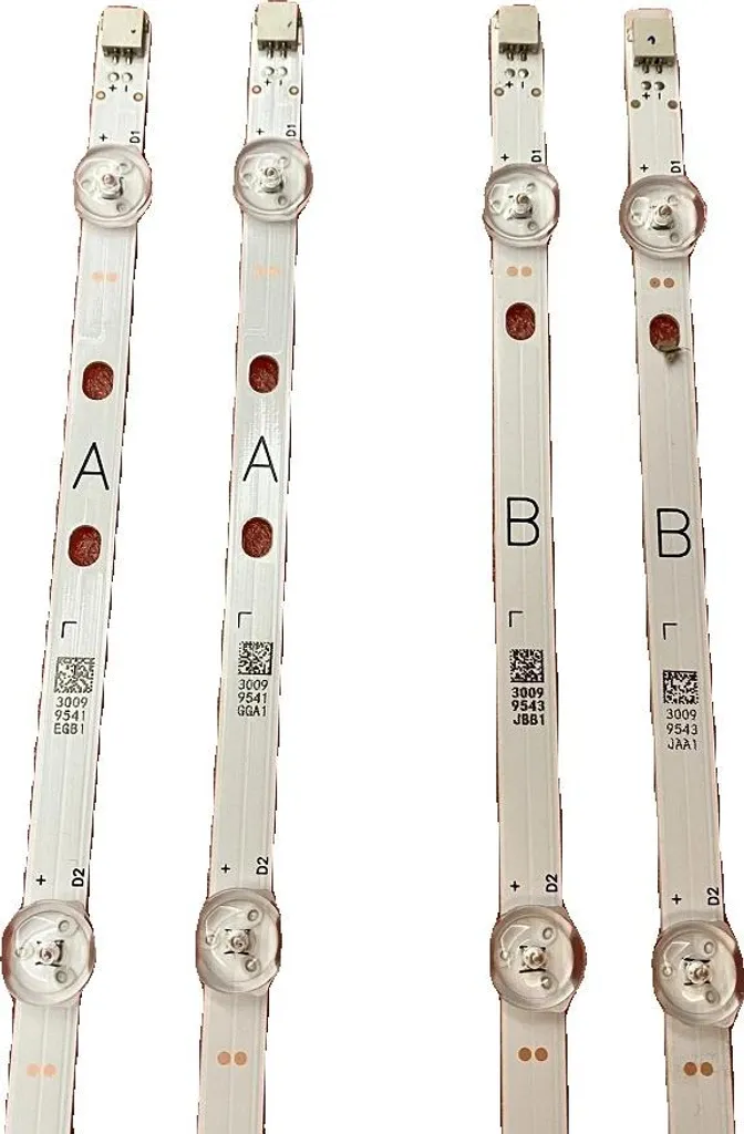Bande rétroéclairage TV Panasonic Toshiba, kit de 2 barres LED