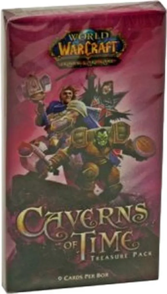 Treasure Pack WoW TCG Caverns of Time avec Cartes Rares de Collection