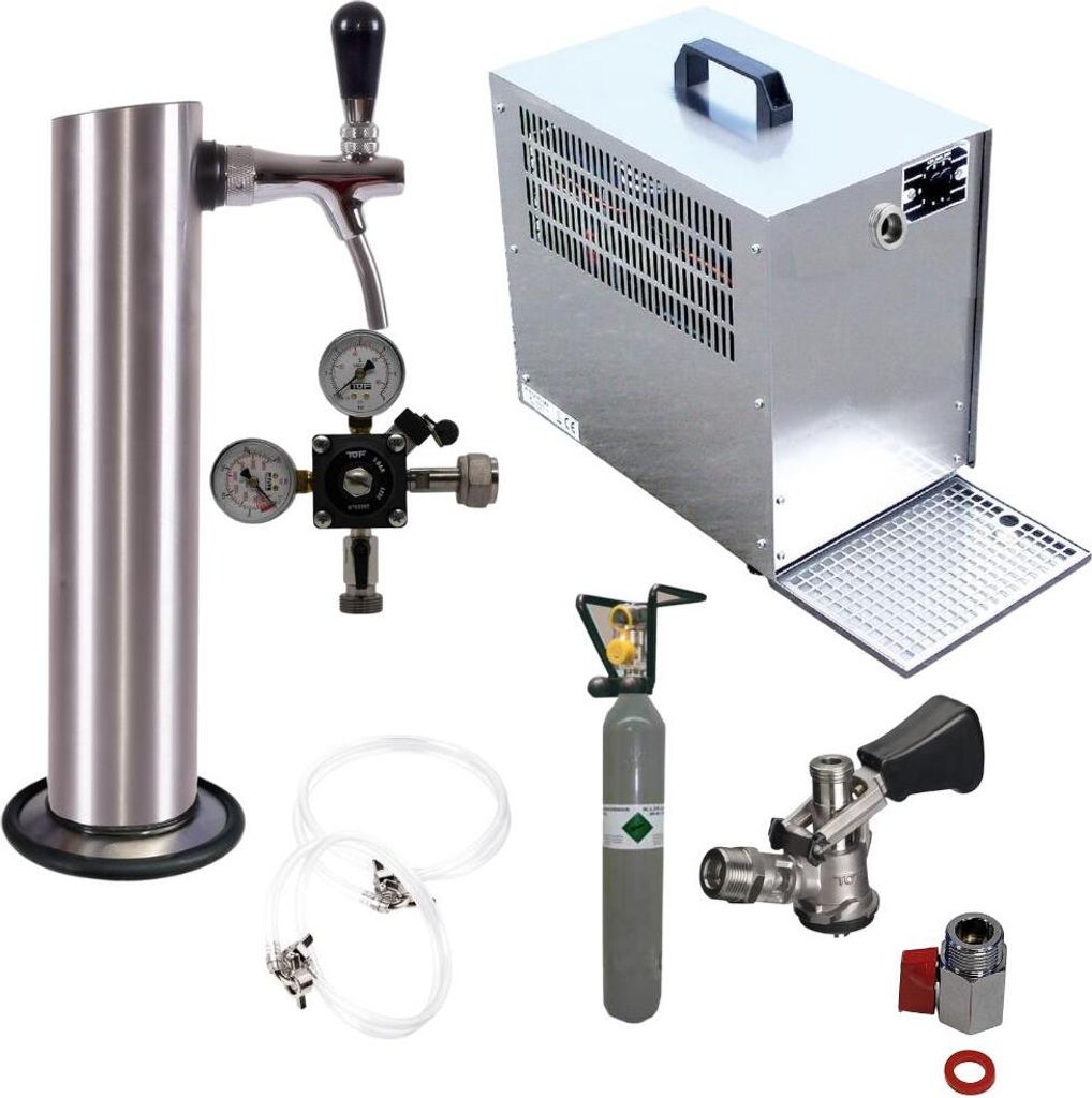 Untertheke 60l,GDW Schanksäule,Köpikeg, 500g