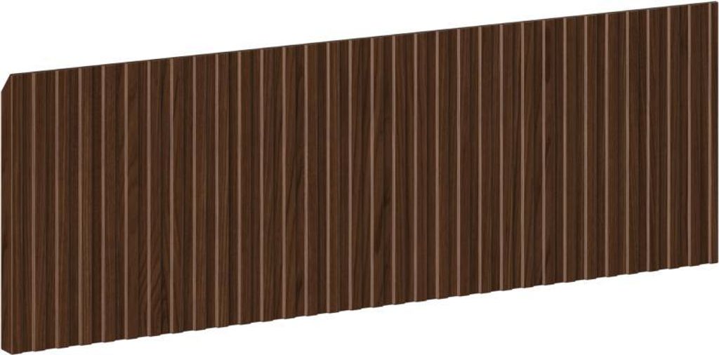 Mexen Rivel Front für den Korpus des Badezimmerschranks Gefräst 60 x 20 cm, Nussbaum - 91A20-0600-235-1-86