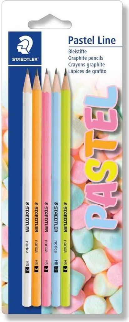 HB Bleistift Staedtler Norica Pastel Line opk.5 / Blister