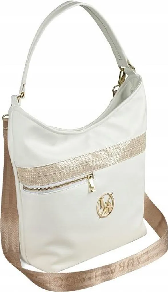 Laura Biaggi Damen Shoppertasche A4 Logo - 5