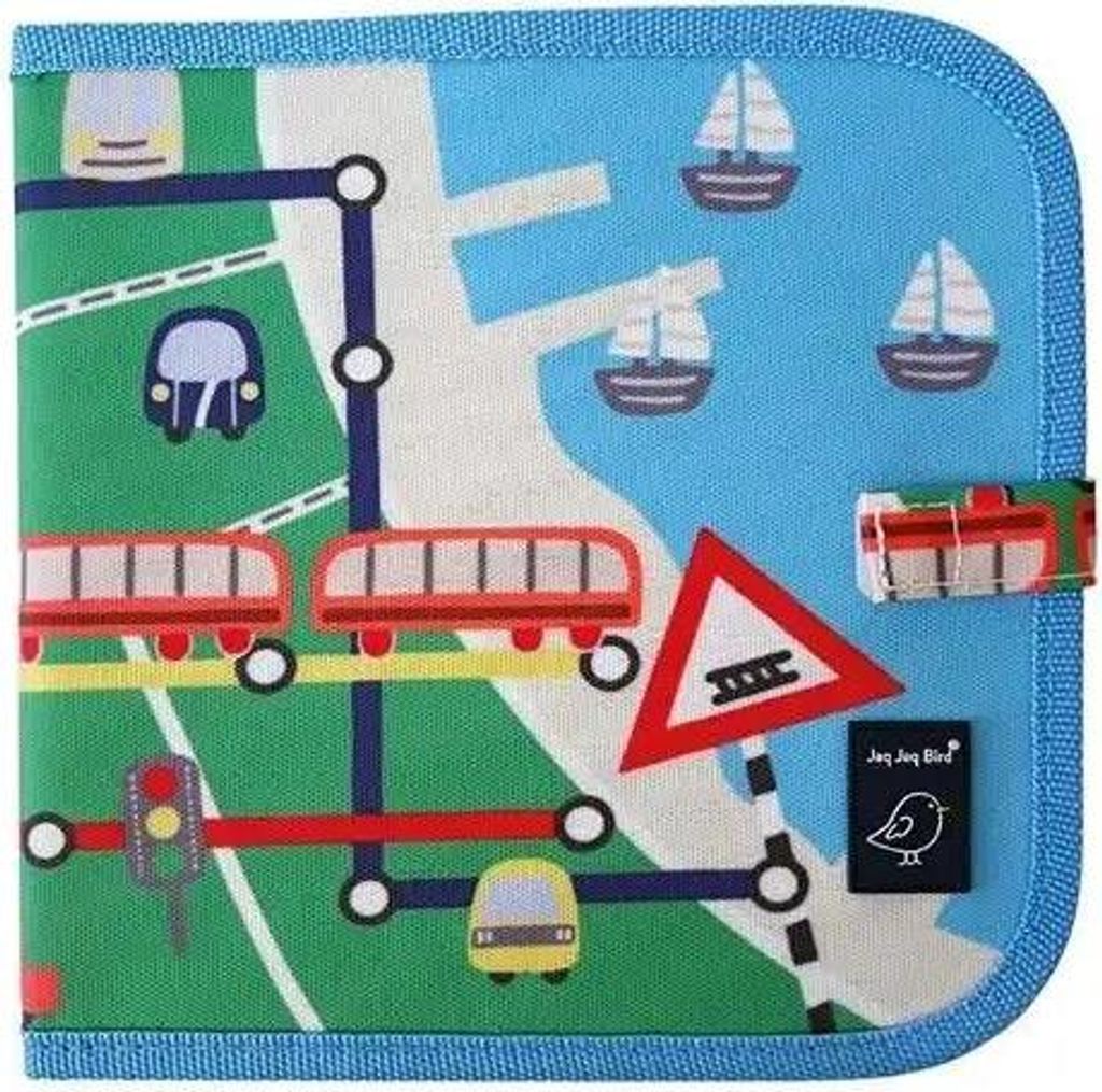JAQ_JAQ_BIRD|Carletto|JAQ JAQ BIRD Jaq Jaq Bird - Kreidemalbuch Set mit 4 Kreiden Bahn